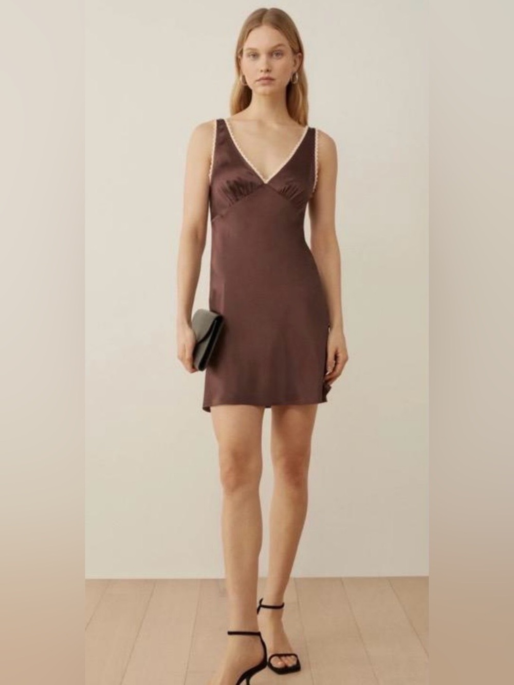 Reformation Keaton Silk Dress